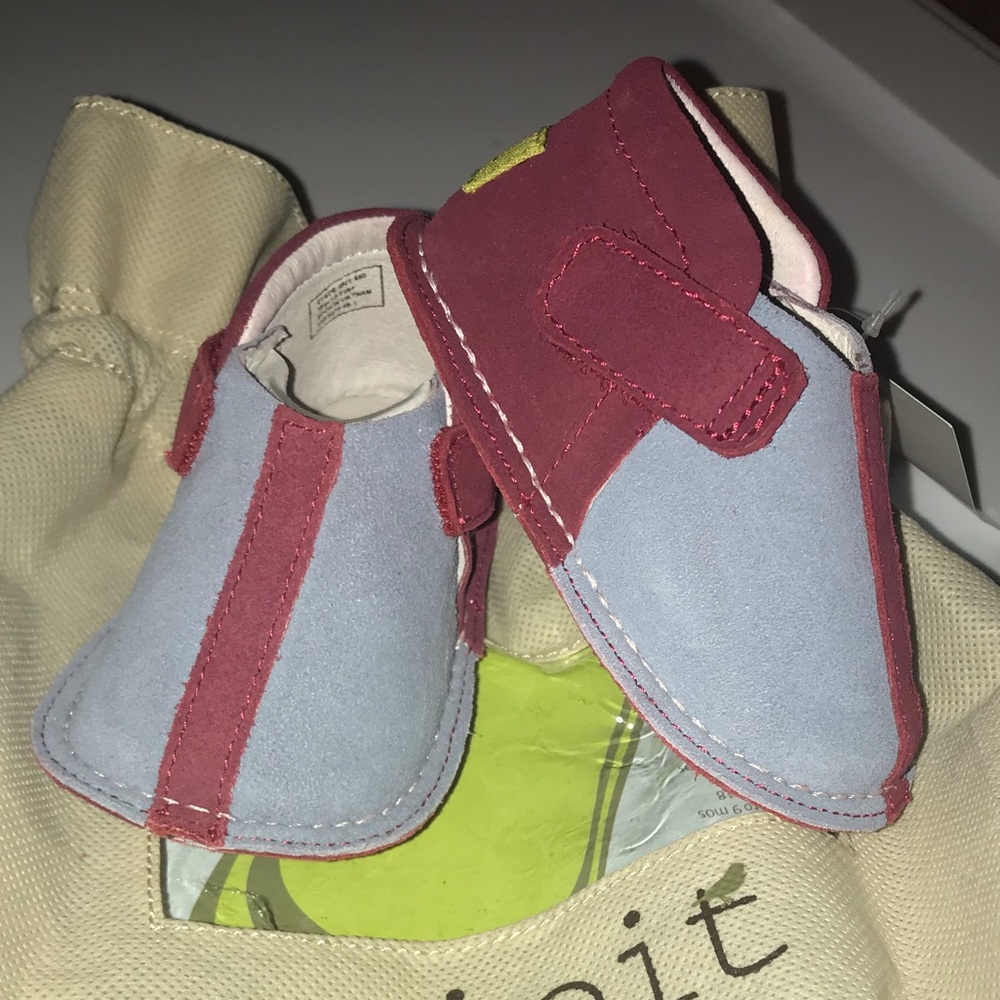 💚 Pipit Suede Baby/Toddler Shoes NIB